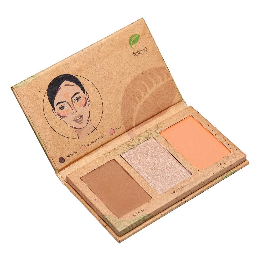 FELICEA Trio Contour Palette 9,4gr VEGANSK