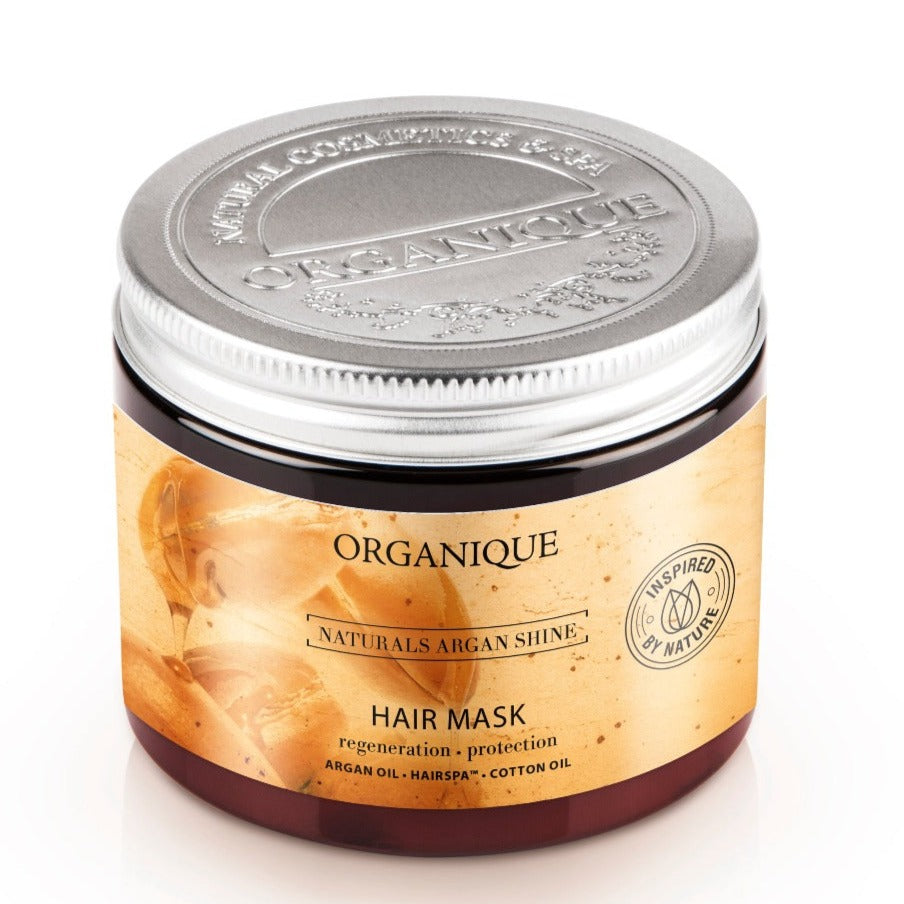 ORGANIQUE Naturals Argan Shine Hair Mask 200ml VEGANSK