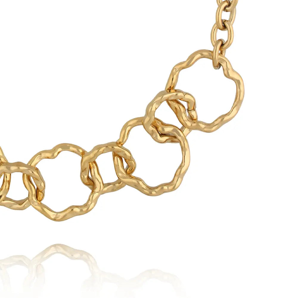 Smycken BY DZIUBEKA Halsband Golden Circles