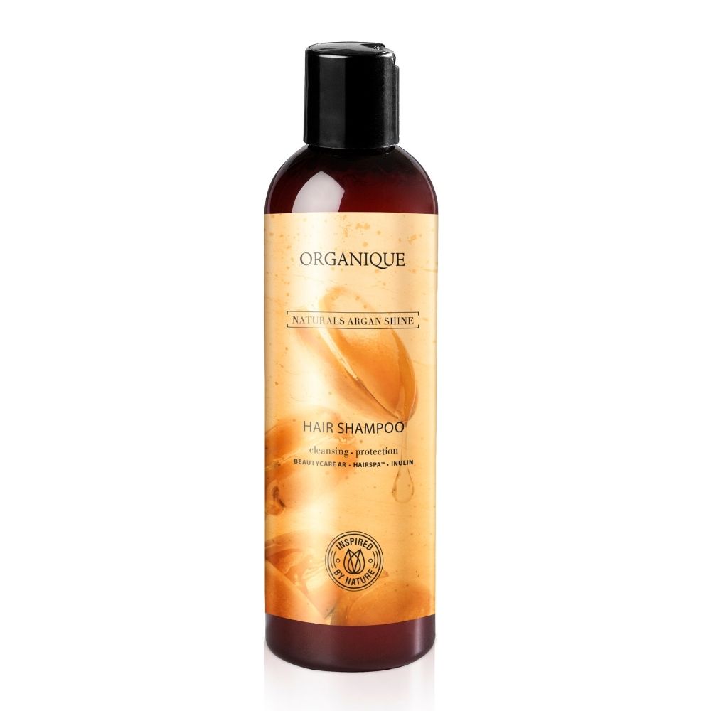 ORGANIQUE Naturals Argan Shine Hair Shampoo 250ml VEGANSK