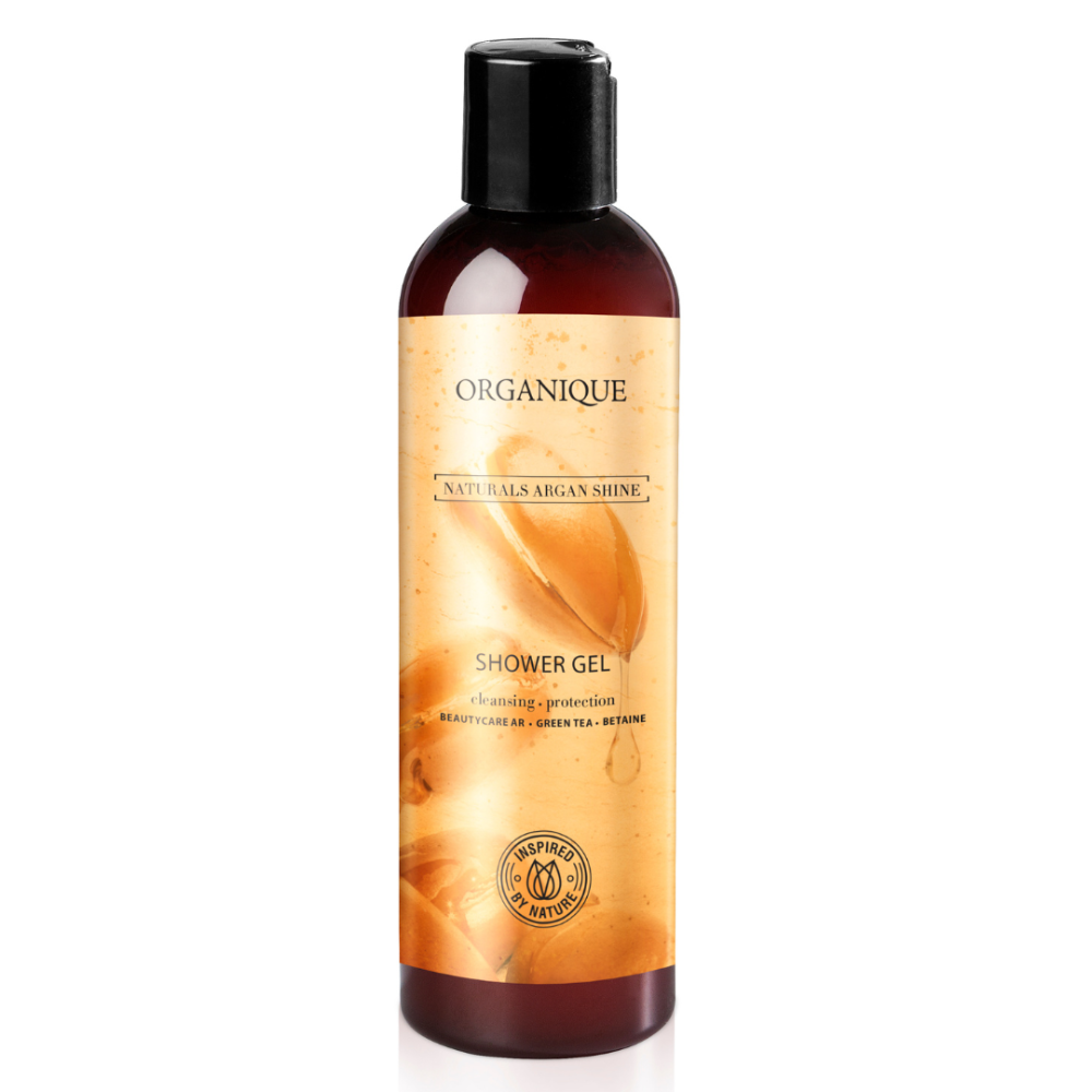 ORGANIQUE Naturals Argan Shine Shower Gel 250ml VEGANSK