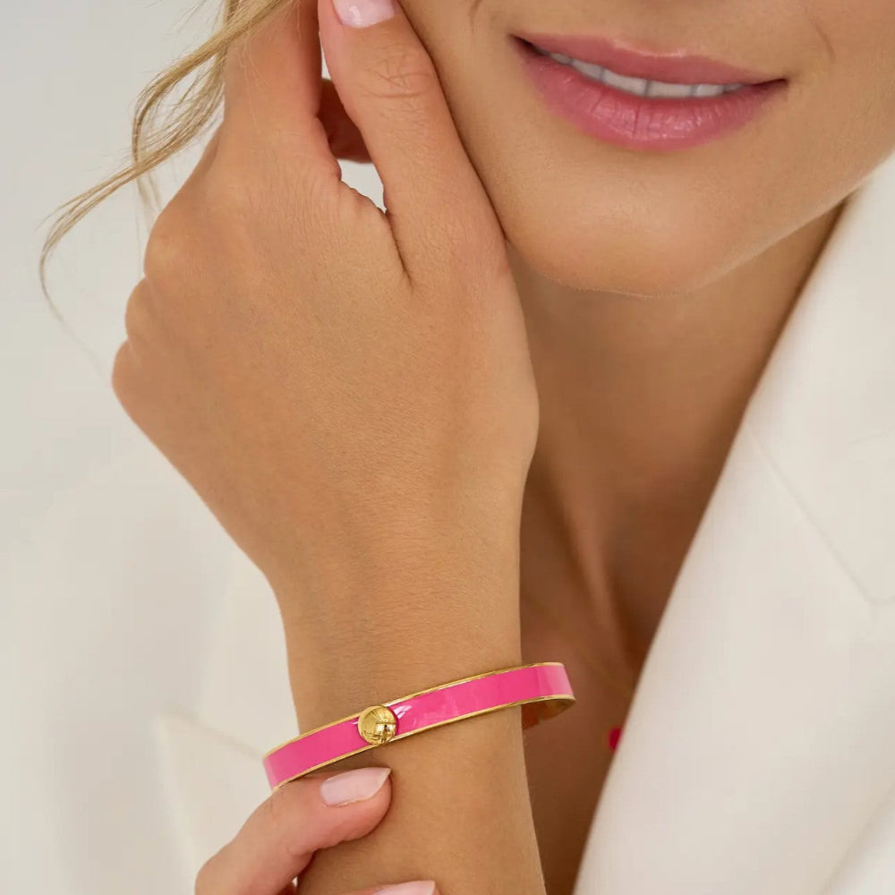 Smycken BY DZIUBEKA Armband, Stelt, Secret Garden Rosa