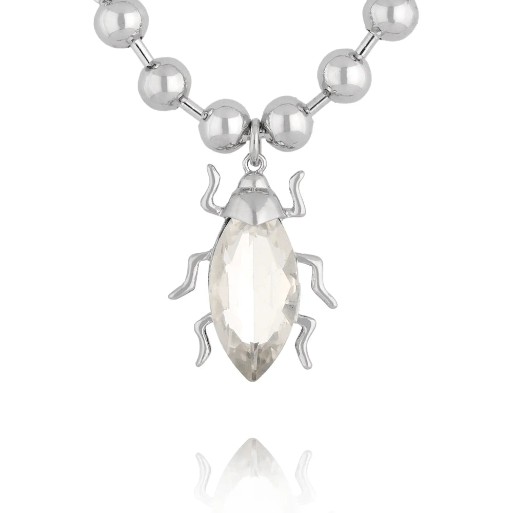 Smycken BY DZIUBEKA Halsband Skalbagge