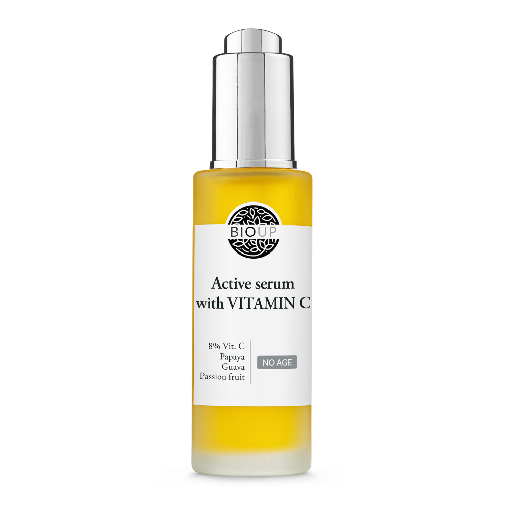 Vitamin C serum 8 procent som ger lyster och jämnare hudton från BIOUP
