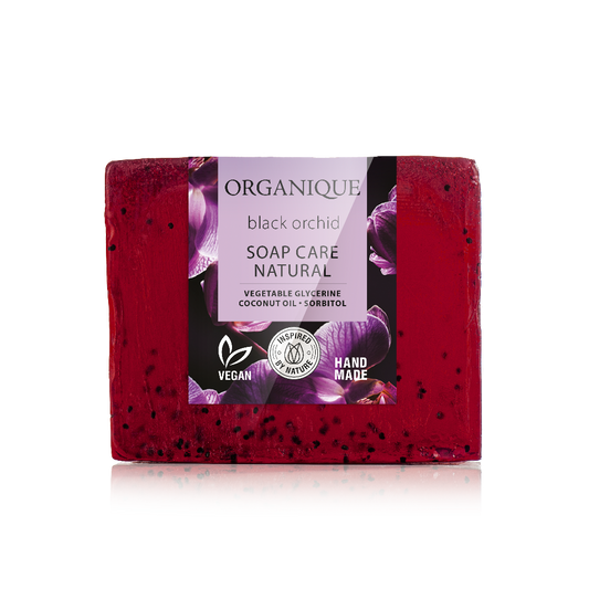 ORGANIQUE Black Orchid Tvål 100gr VEGANSK