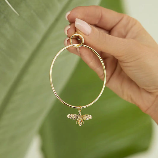 Smycken BY DZIUBEKA Örhängen Midnight Forest Bees