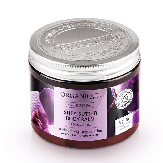 ORGANIQUE Black Orchid Shea Butter Body Balm, 200ml