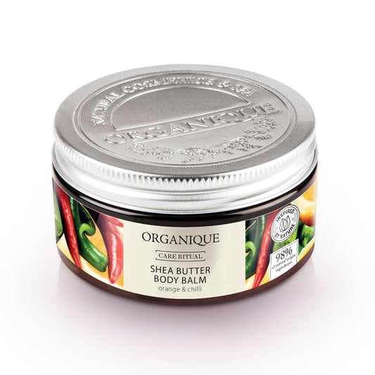 ORGANIQUE Orange & Chilli, Shea Butter Body Balm 100ml