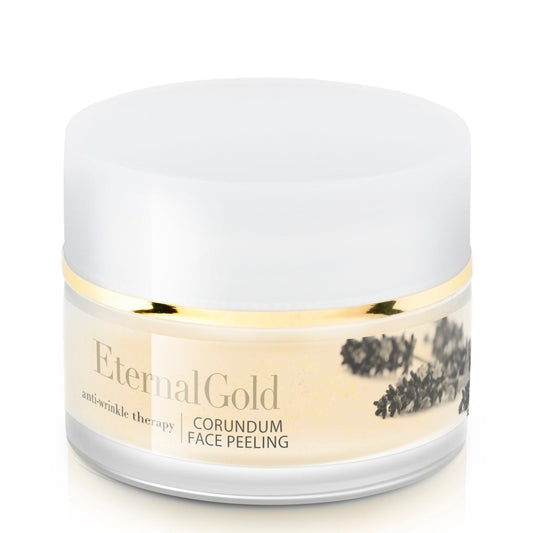 ORGANIQUE Eternal Gold Anti-Wrinkle Therapy Corundum Face Peeling 50ml VEGANSK