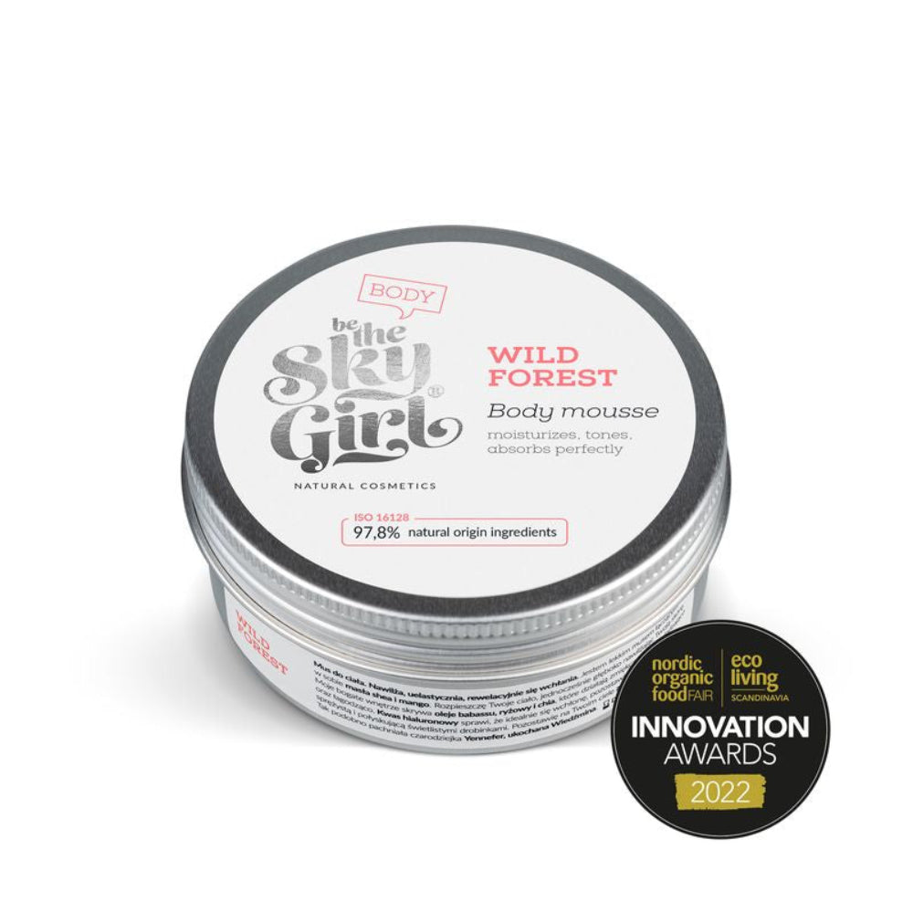 SKY GIRL Body Mousse, Wild Forest, 200ml VEGANSK