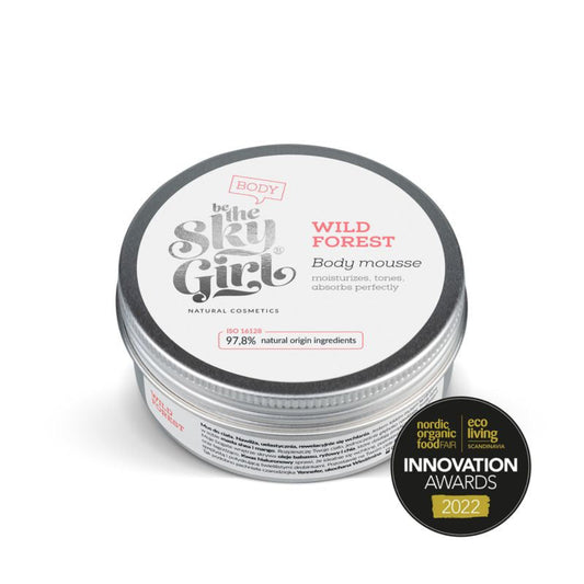 SKY GIRL Body Mousse, Wild Forest, 200ml VEGANSK