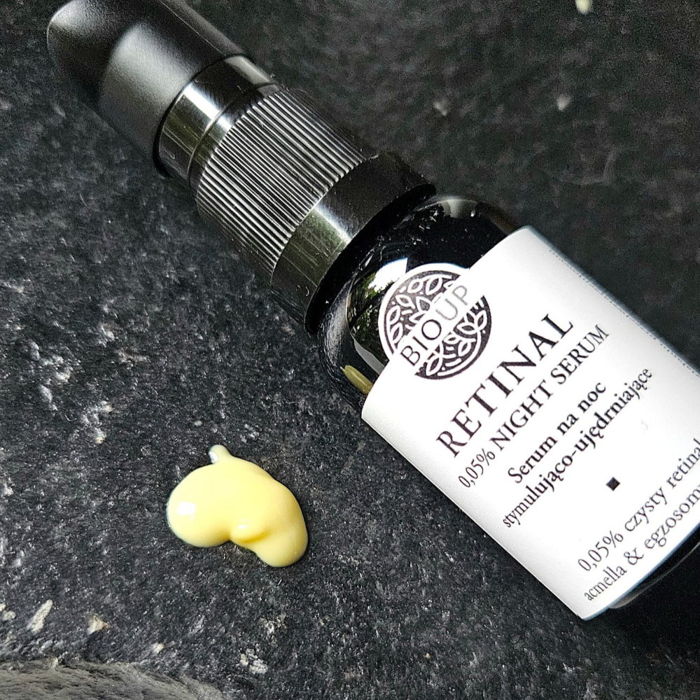 BIOUP Retinal Serum 0,05% 30 ml för mogen hud, rynkor och pigmenteringar