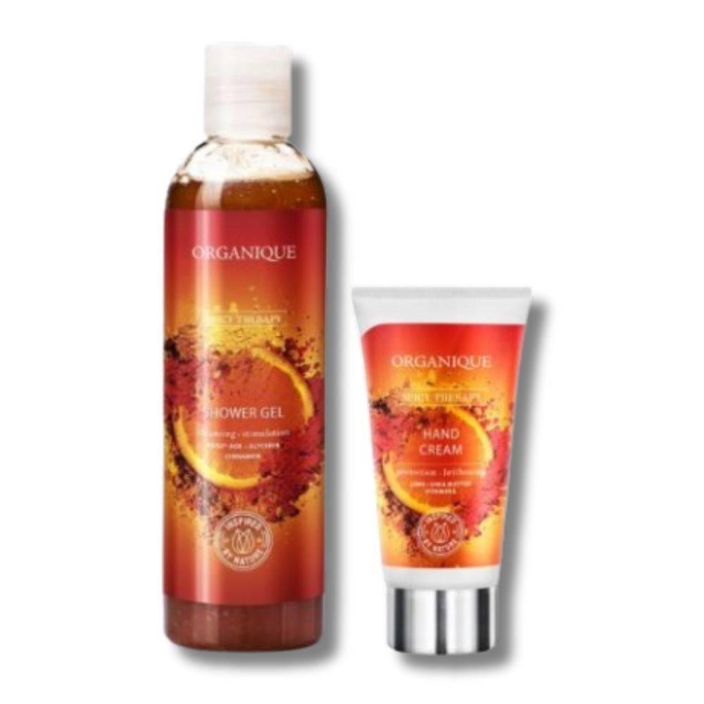 ORGANIQUE Spicy Therapy Shower Gel & Handkräm Gift Box