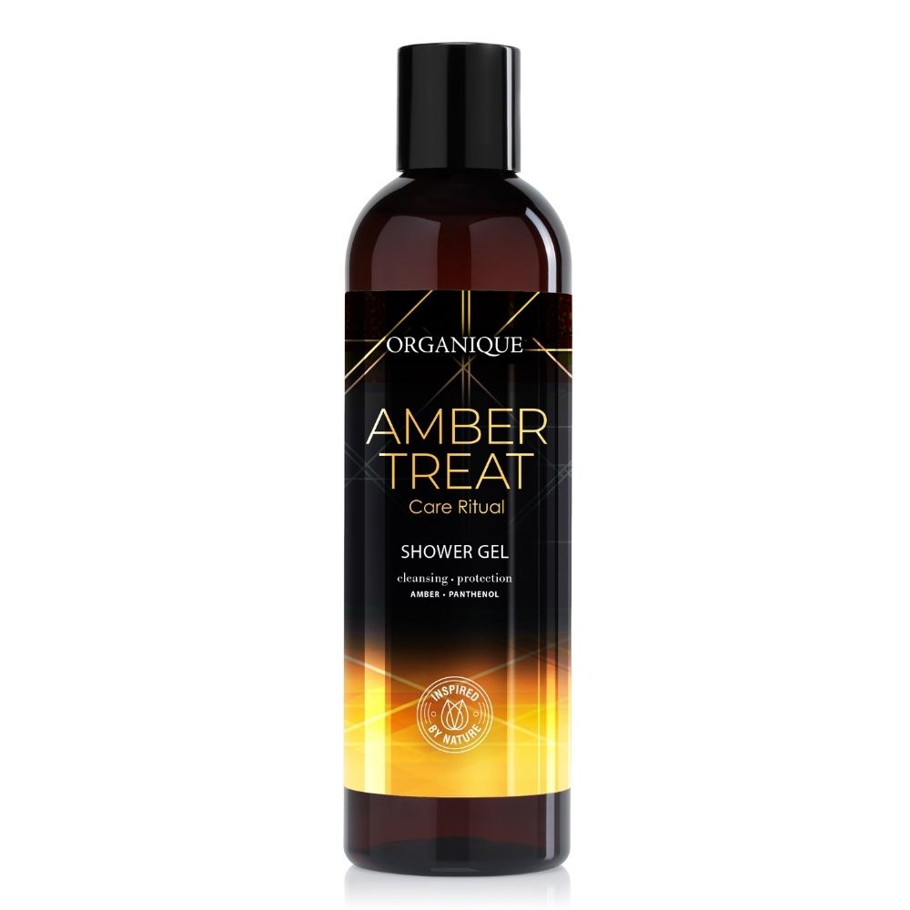 ORGANIQUE Amber Treat Shower Gel 250 ml VEGANSK