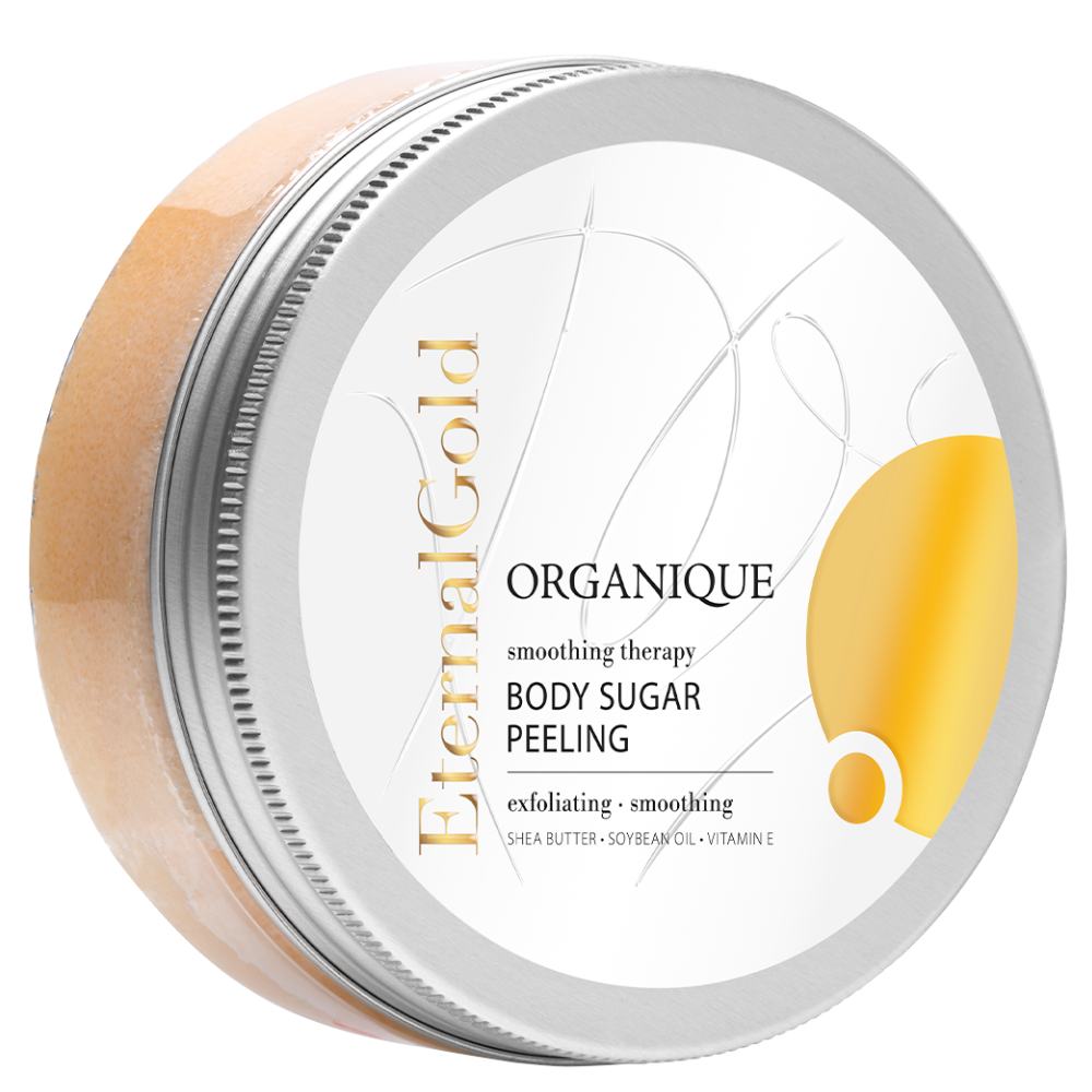 ORGANIQUE Eternal Gold Body Sugar Peeling 200gr