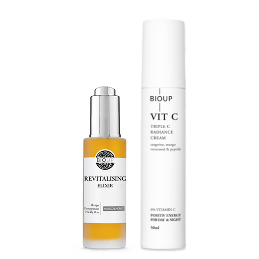 BIOUP The Radiance Duo, match made in skincare heaven VEGANSK