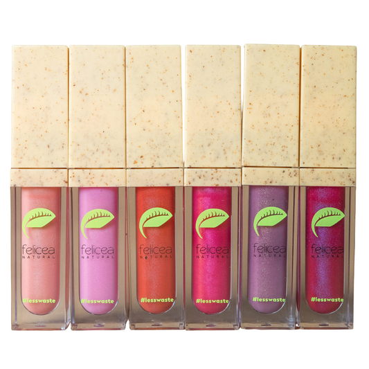 FELICEA Natural Lip Gloss 4,2gr VEGANSK, vårdande