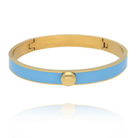 Smycken BY DZIUBEKA Armband, Stelt, Secret Garden Himmelsblå