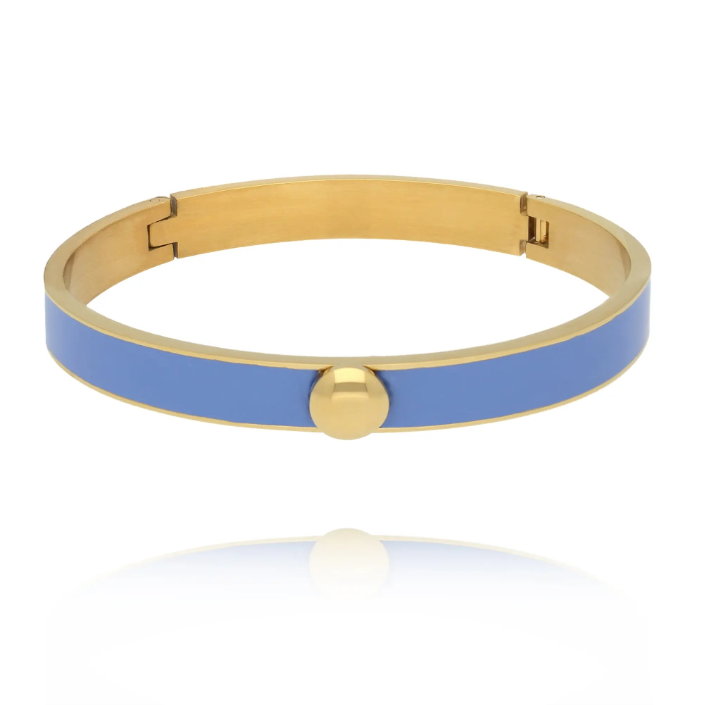 Smycken BY DZIUBEKA Armband, Stelt, Secret Garden Blå