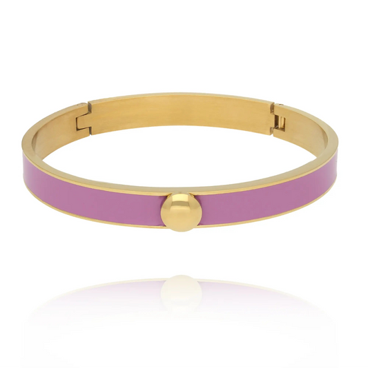 Smycken BY DZIUBEKA Armband, Stelt, Secret Garden Lila