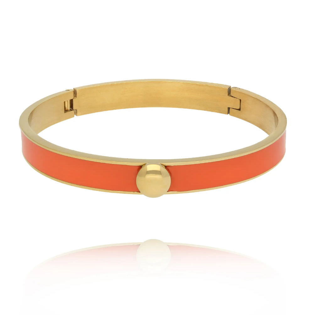 Smycken BY DZIUBEKA Armband, Stelt, Secret Garden Orange