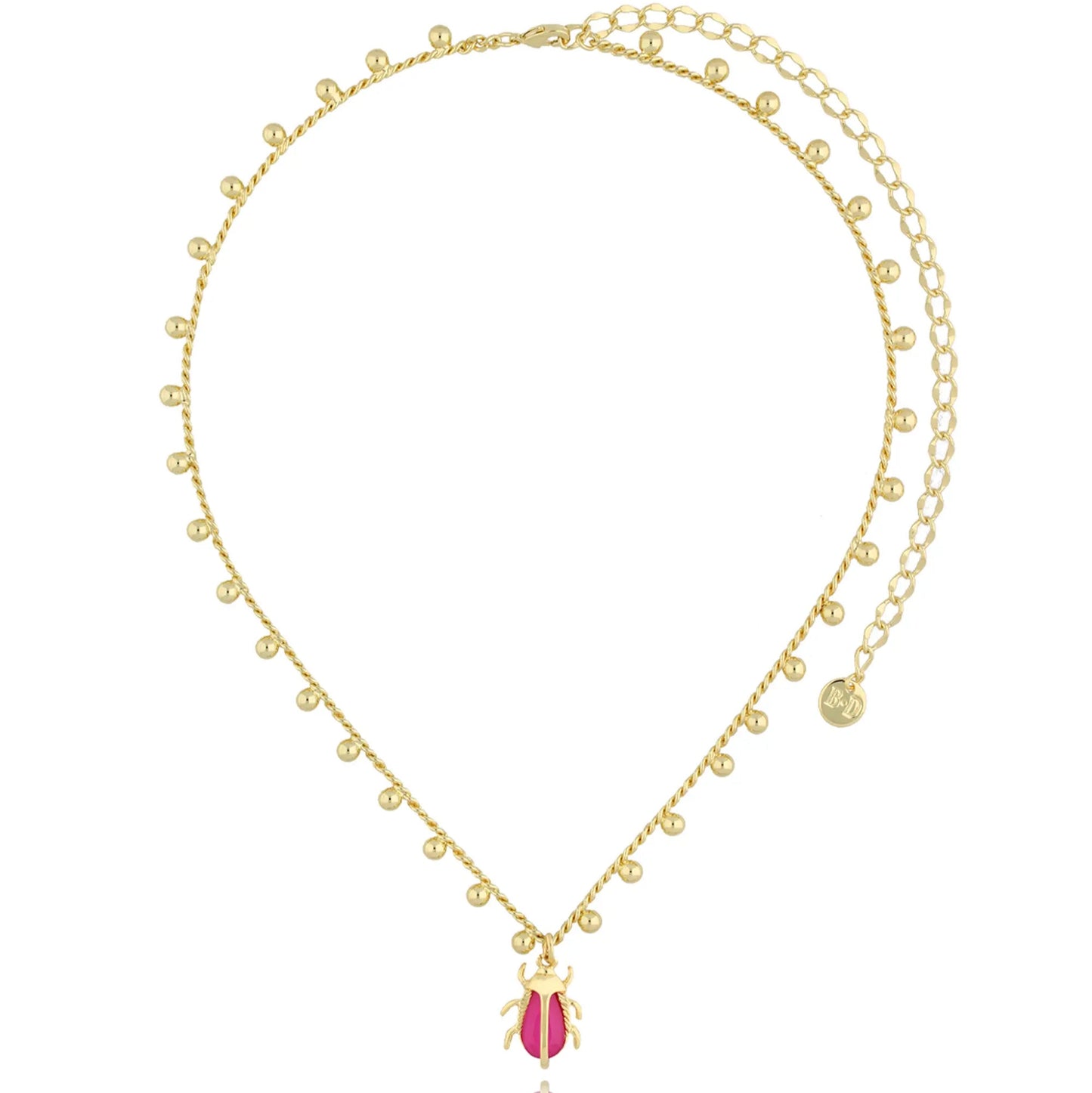 Smycken BY DZIUBEKA Halsband Siyo Cerisrosa
