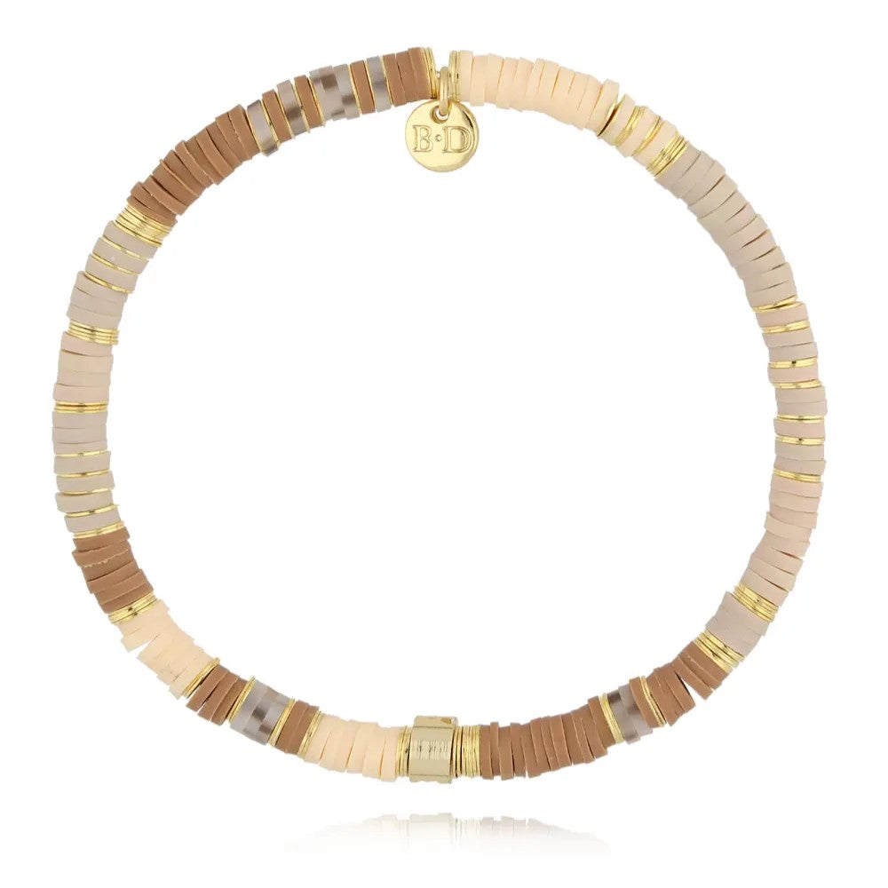 Smycken BY DZIUBEKA Armband Beige
