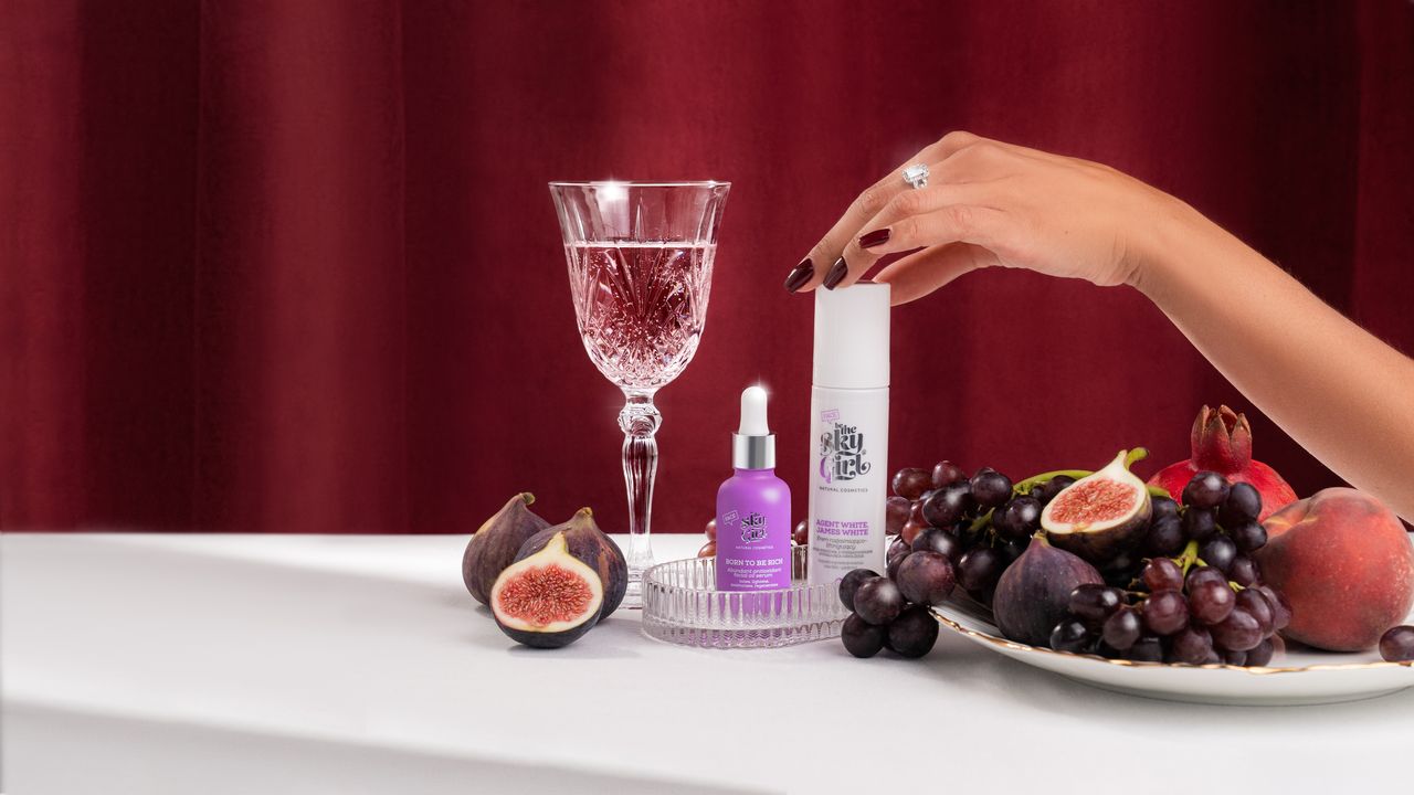 SKY GIRL Born To Be Rich, Abundant antioxidant facial oil serum 30ml VEGANSK