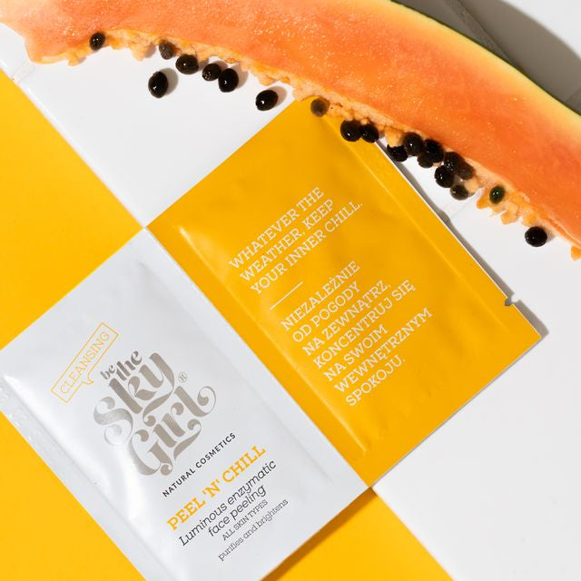 SKY GIRL Peel 'N' Chill, Luminous Enzymatic Face Peeling 2x4gr VEGANSK