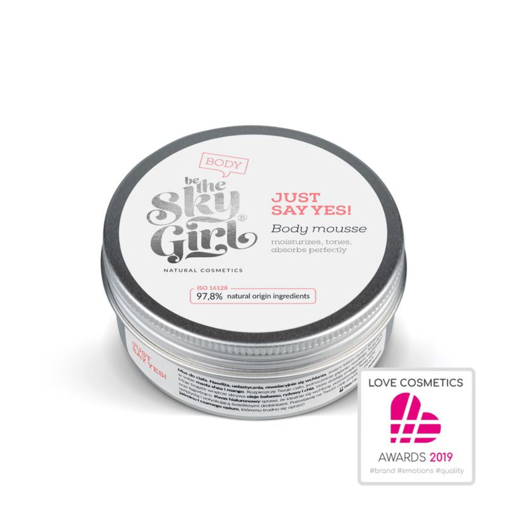 SKY GIRL Body Mousse, Just Say Yes, 200ml VEGANSK