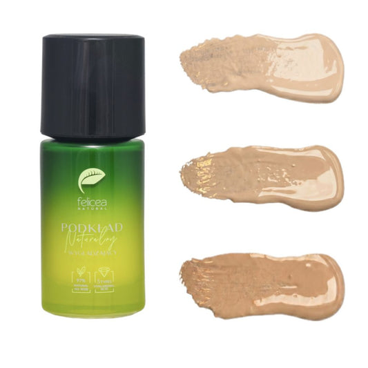 FELICEA Natural Smoothing Foundation 33ml, utjämnande och återfuktande VEGANSK