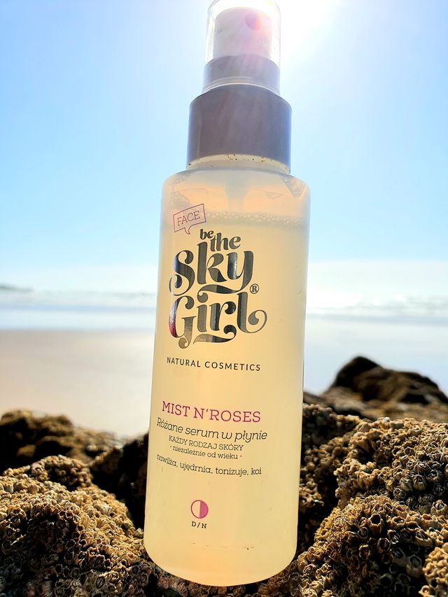 SKY GIRL Mist N'Roses, Rosy Liquid Face Serum 100ml VEGANSK