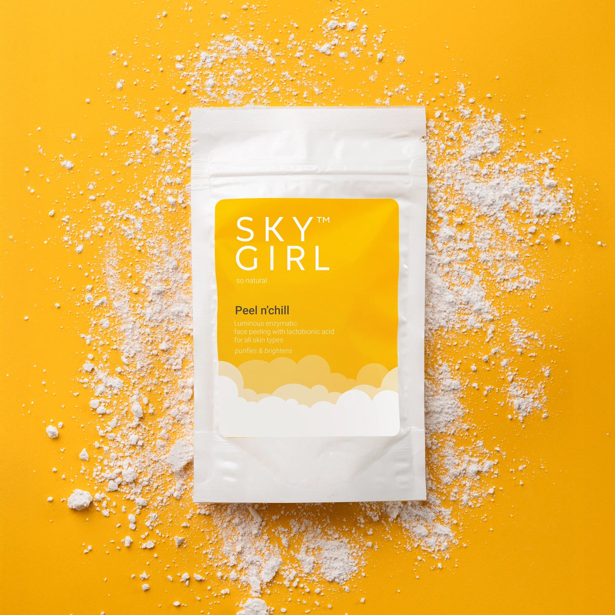 SKY GIRL Peel 'N' Chill, Luminous Enzymatic Face Peeling 60gr VEGANSK
